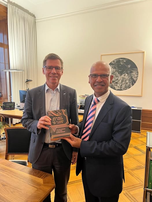 Ambassador met Prof. Dr. Joël Mesot, President of ETH Zurich, 05.09.2025